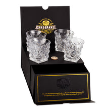 Load image into Gallery viewer, Bar &amp; Barrel - Premium Diamond Cut Crystal Whiskey Glasses Gift Set